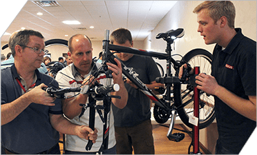 Plexus employees assembled bicycles that were donated to a local Boys and Girls’ Brigade