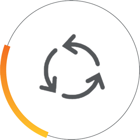 life cycle management icon